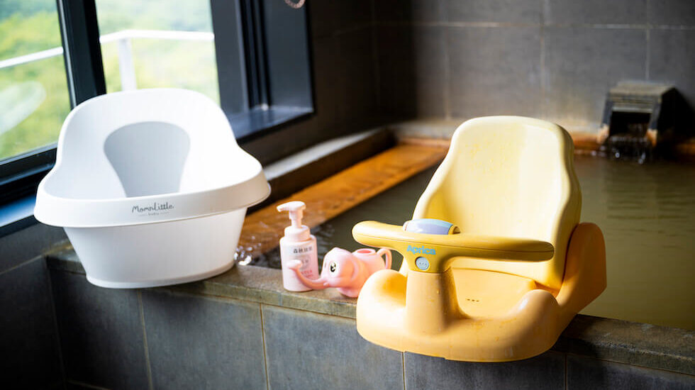 赤ちゃん用のバスアイテム