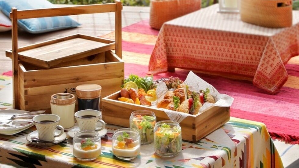 ルーシーキキ_グランピング風朝ごはん