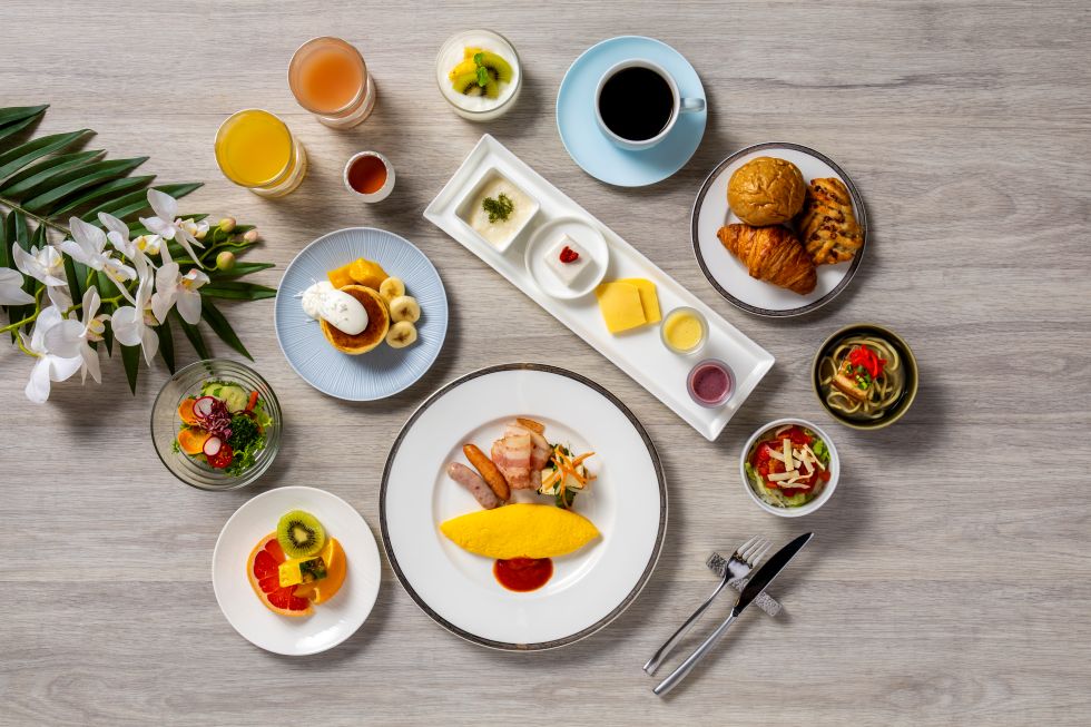 ジノーンの朝食ビュッフェメニュー