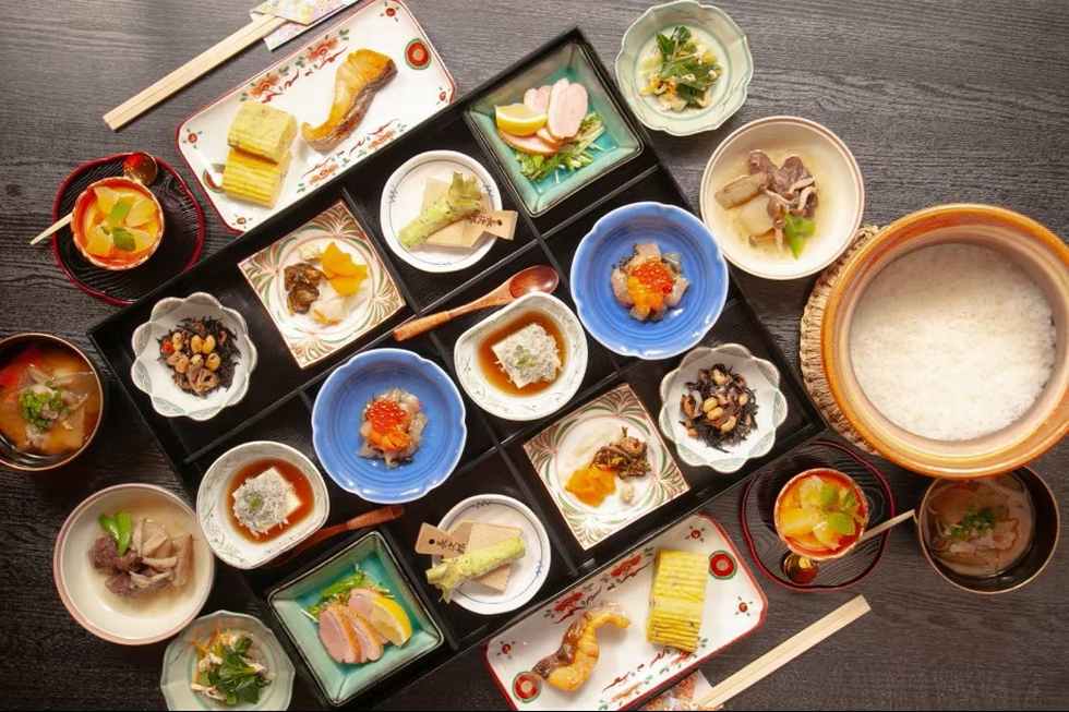朝食一例
