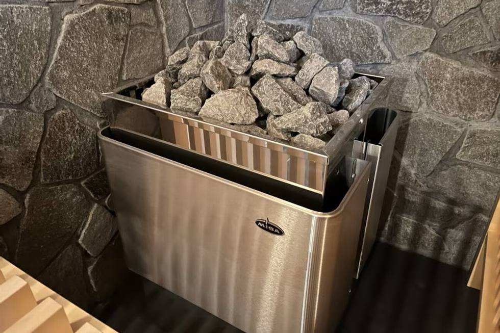 ロウリュウには水源郷みなかみの水を使用できる