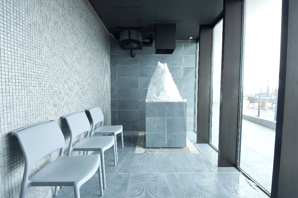 スパエリアのアイスルーム