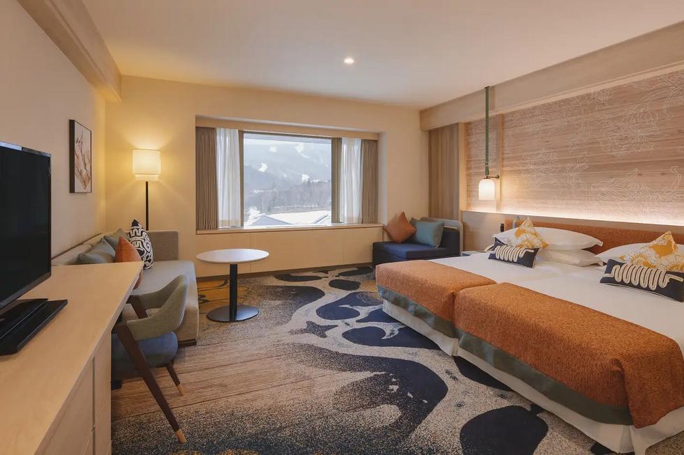 モダンなアクセントが心地良い「スーペリアルーム」