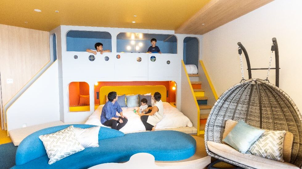 スーペリアフロアにあるファミリールーム