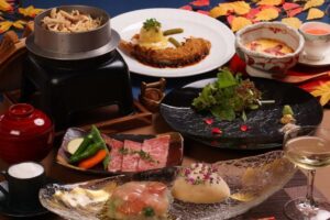 和洋創作会席【秋 全体イメージ】