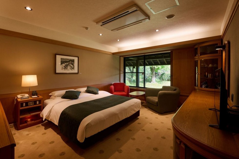 【白木が和を演出する】葵殿_スタンダードダブル28平米