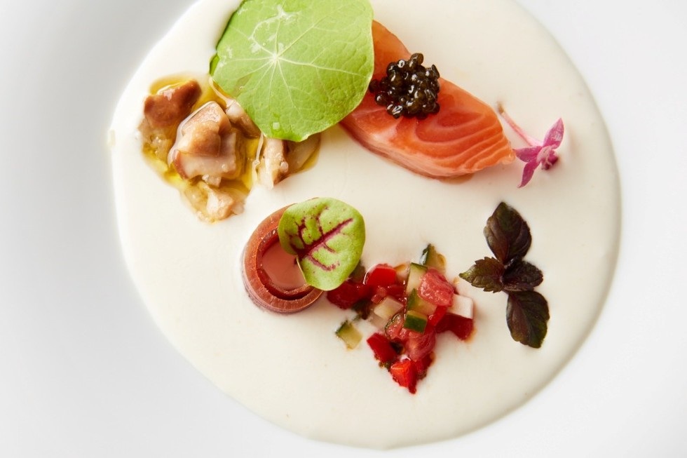 レンブラントプレミアム富士御殿場_ディナー富士山サーモン