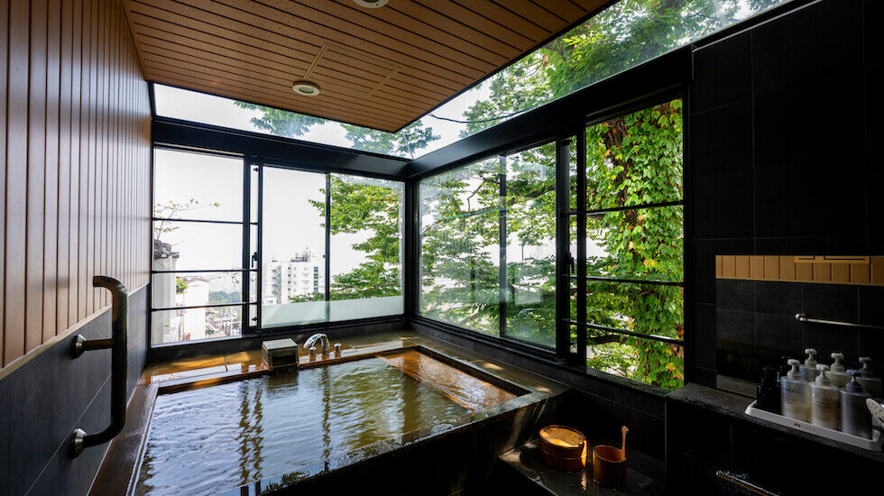 貸切風呂「欅の湯」の全景