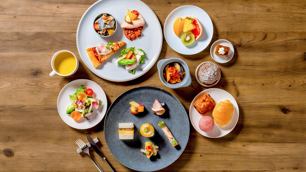 ジノーンのランチビュッフェメニュー