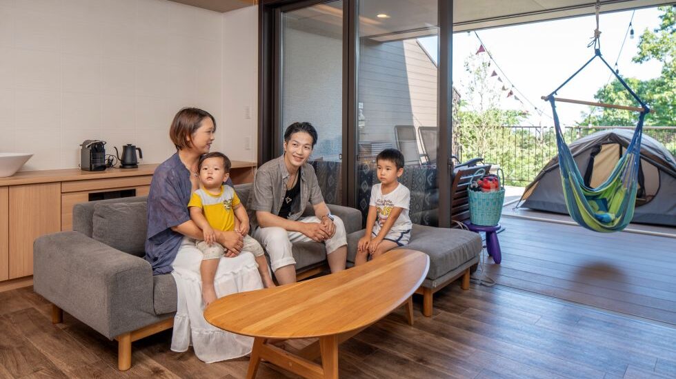 ルーシーキキ_家族でグランピングルーム