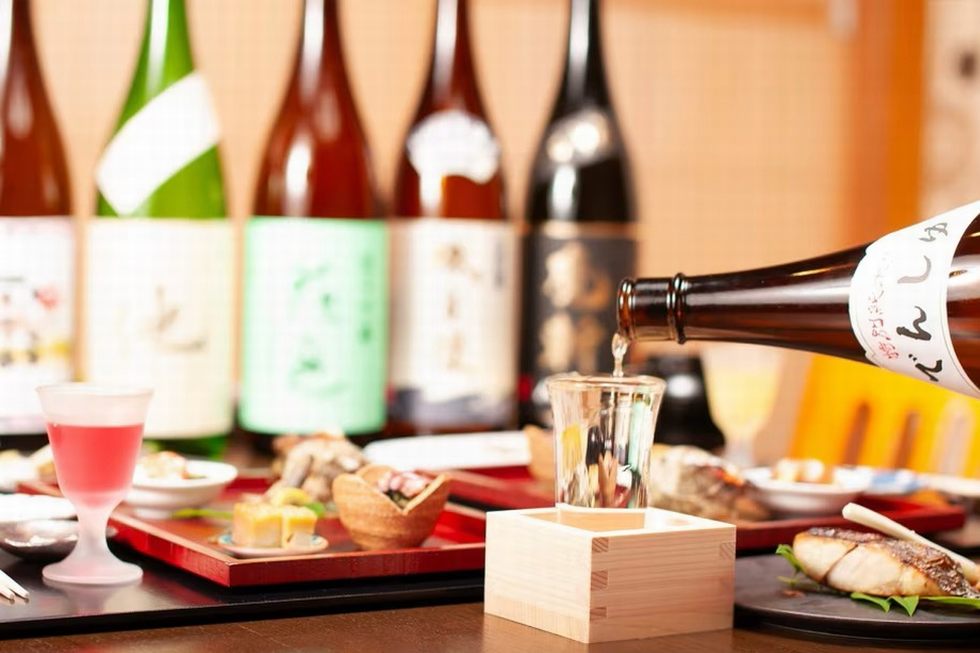 オールインクルーシブで日本酒も楽しめる