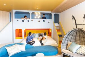 秘密基地イメージしたファミリールーム