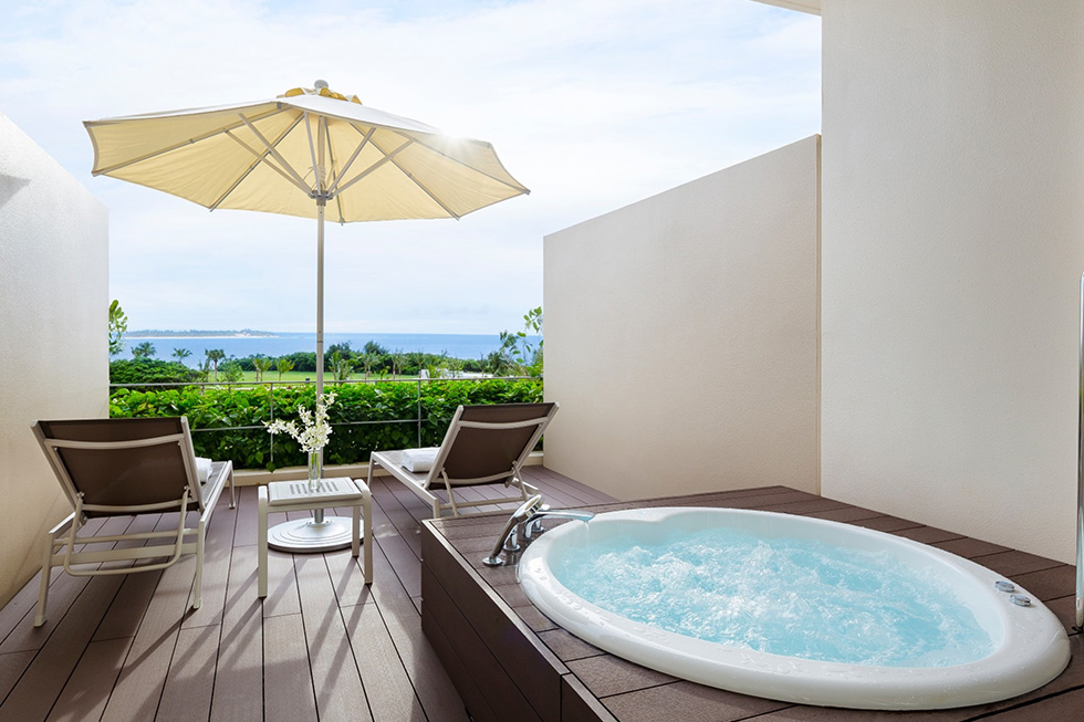 エグゼクティブルーム テラスアウトドアバス付