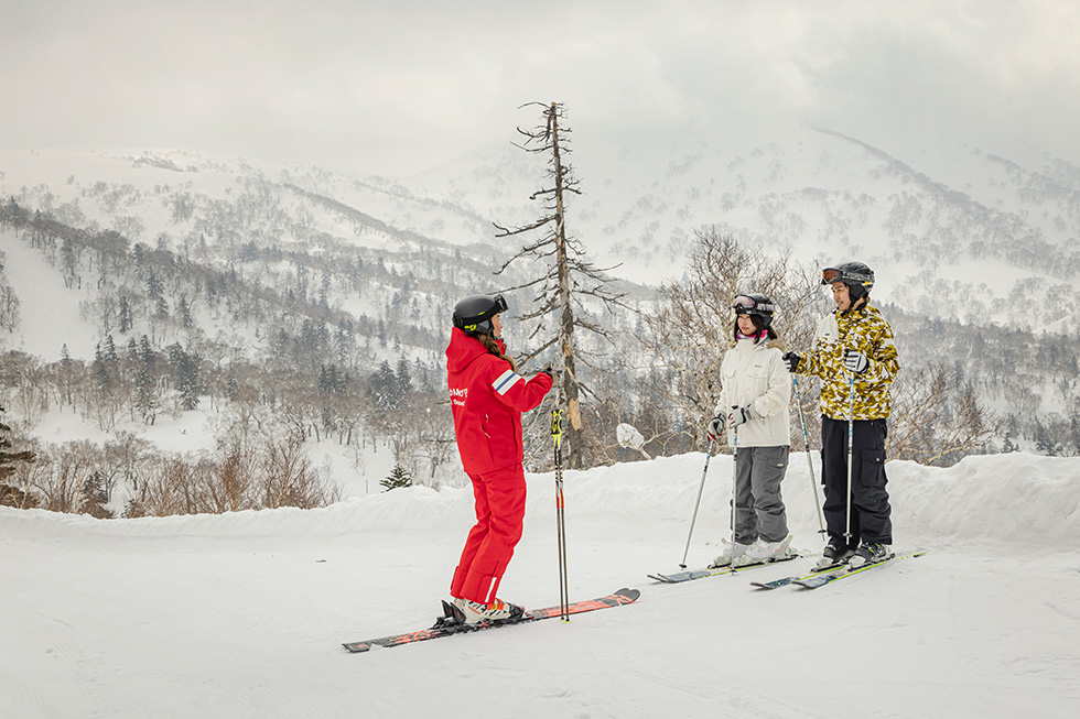 スキーレッスン