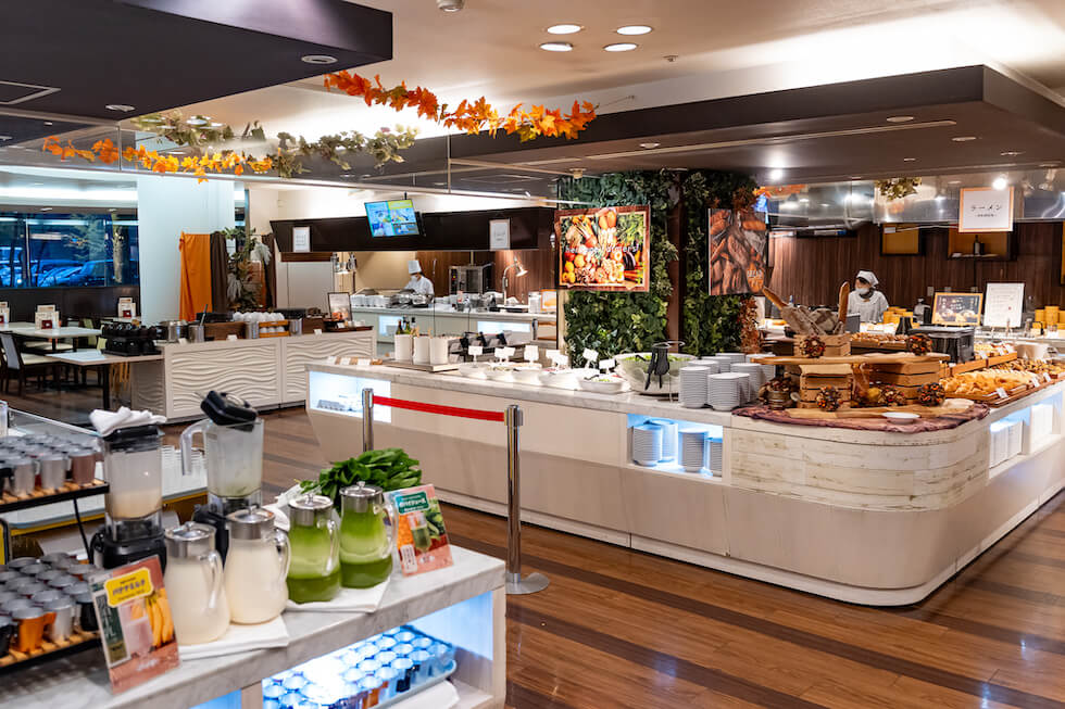 エルバージュの朝食バイキング