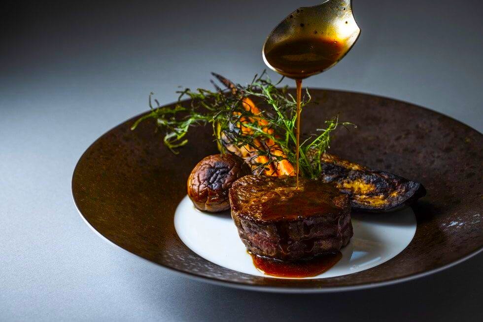 奥定山渓温泉 佳松御苑_Gran Corso夕食内容3彩度調整_公式提供