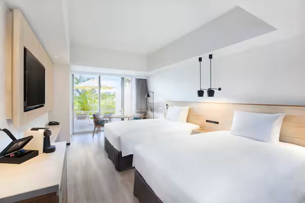 デラックスルーム（ツインベッド、テラス付き）