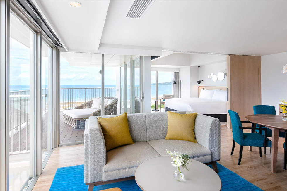 デラックススイート オーシャンビュー(キングベッド)