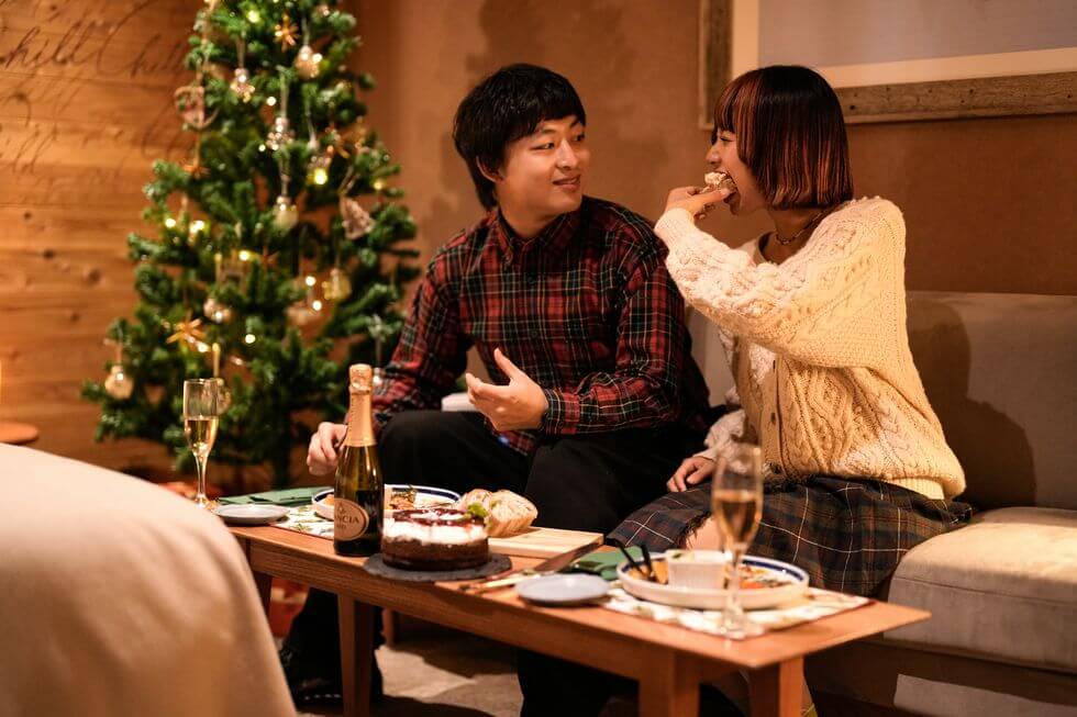 クリスマスディナー付きプラン