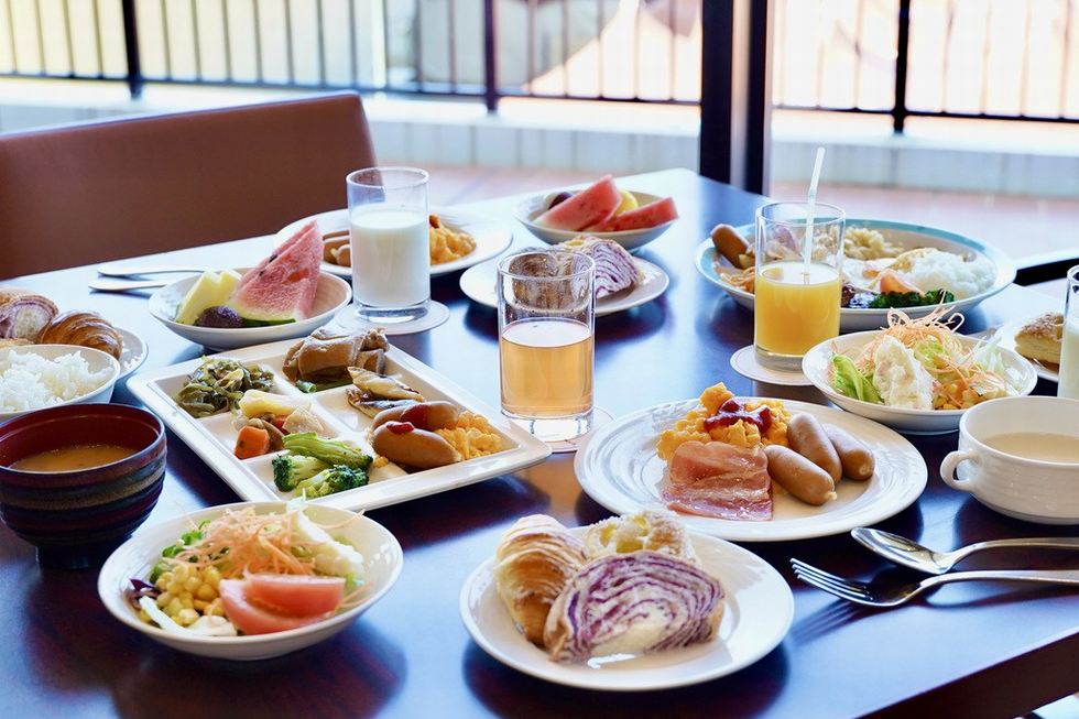 朝食ブッフェ