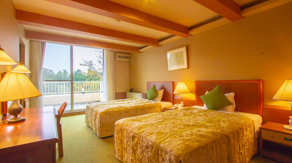 「サウスウイング」にあるデラックスツインルーム