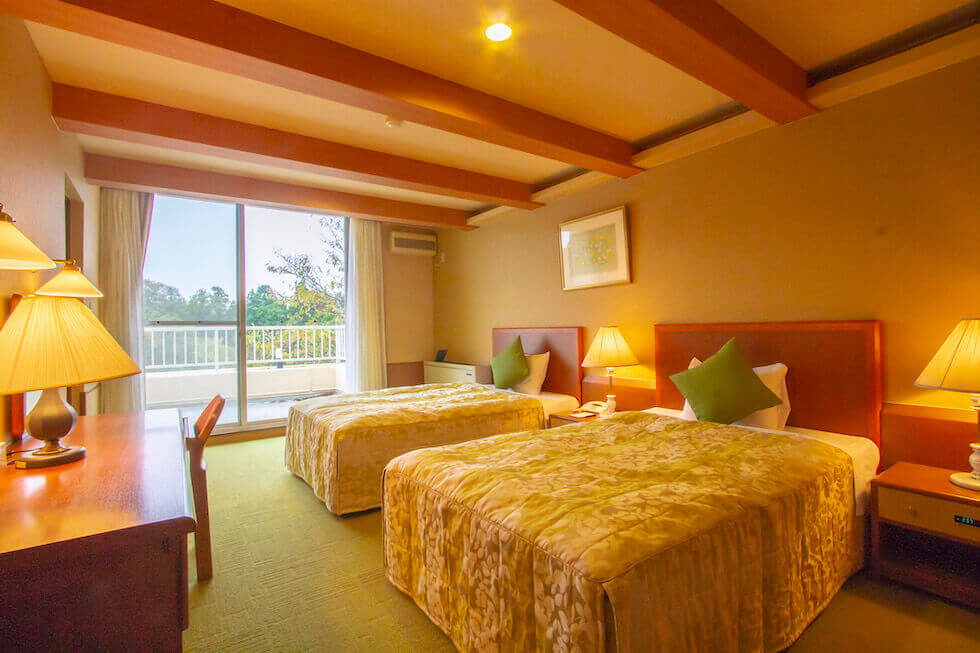 「サウスウイング」にあるデラックスツインルーム