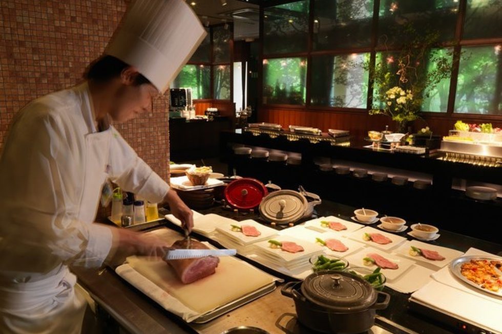 森ビュッフェライブキッチンイメージ