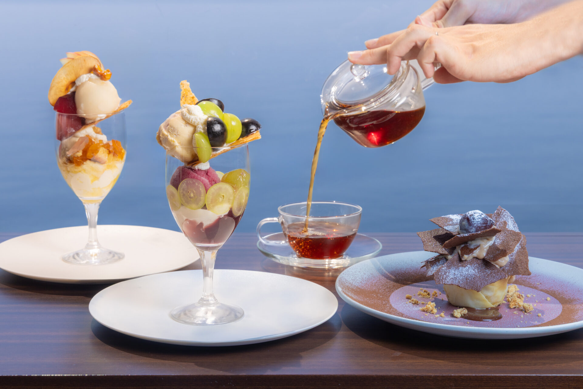 ニューアカオ_花の妖精_パフェ