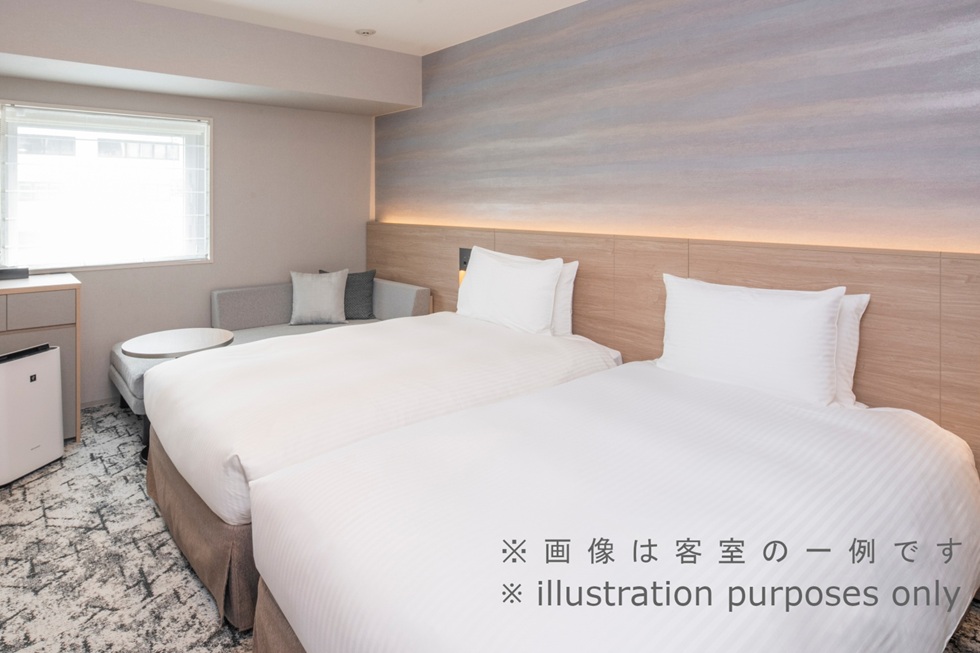 2025年7月全室リニューアルされたスタンダードツイン
