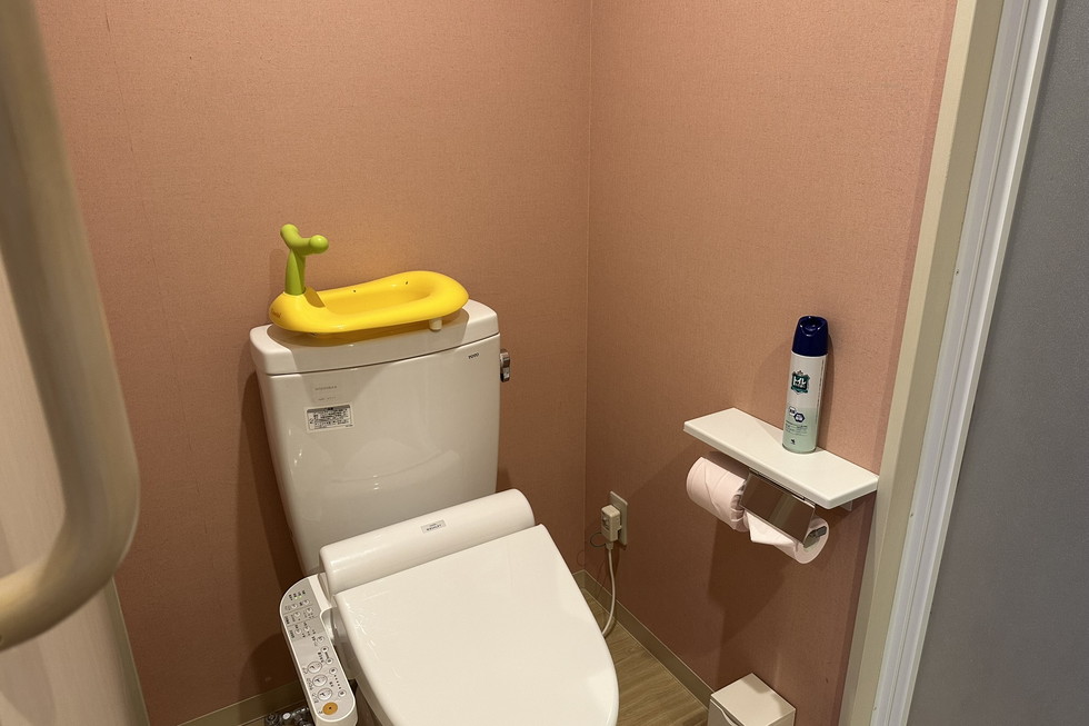 補助便座などがあり、しっかり乳幼児仕様
