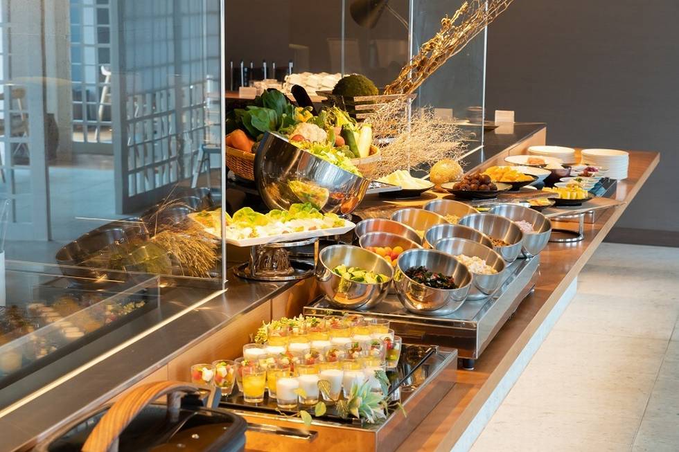 朝食和洋ブッフェ