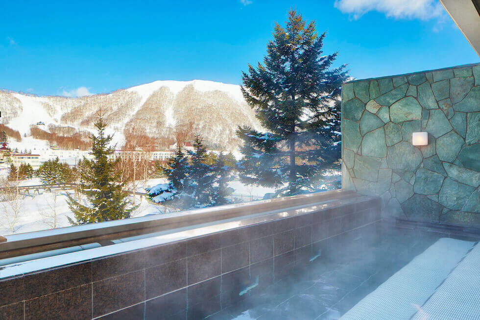 ウェスティンルスツ温泉 冬の様子