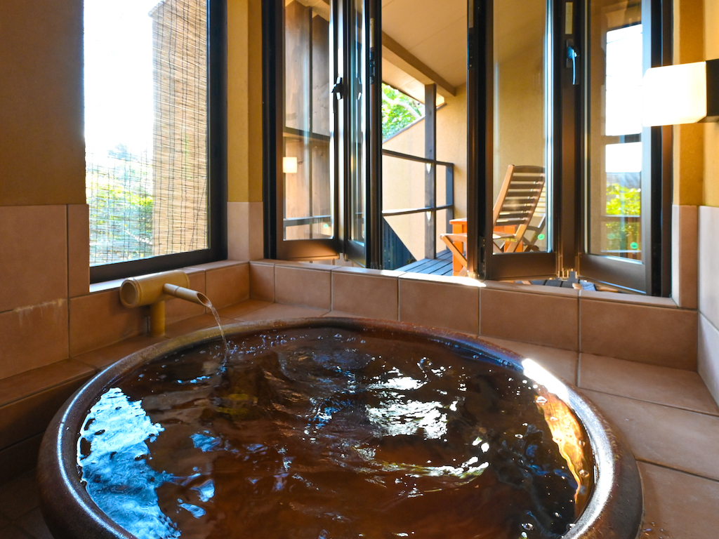 海を臨む全室半露天付　離れ御宿　夢のや