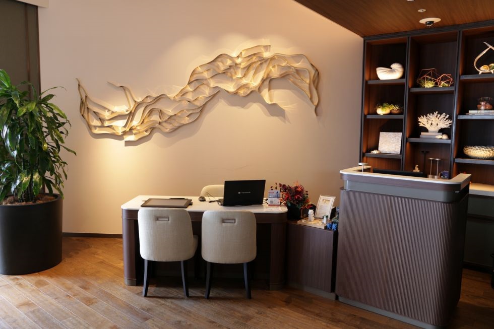 クラブフロア専用チェックインカウンター