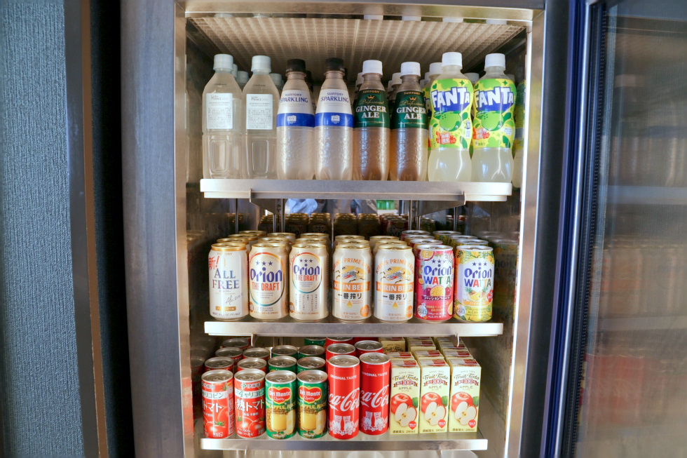 冷蔵庫のドリンク