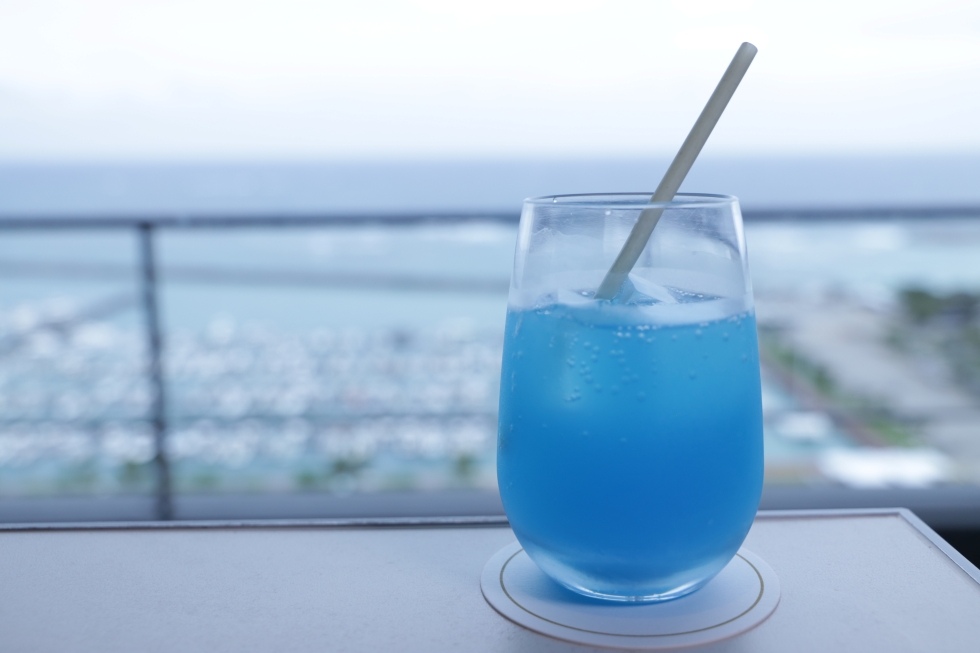 クラブラウンジのウェルカムドリンク