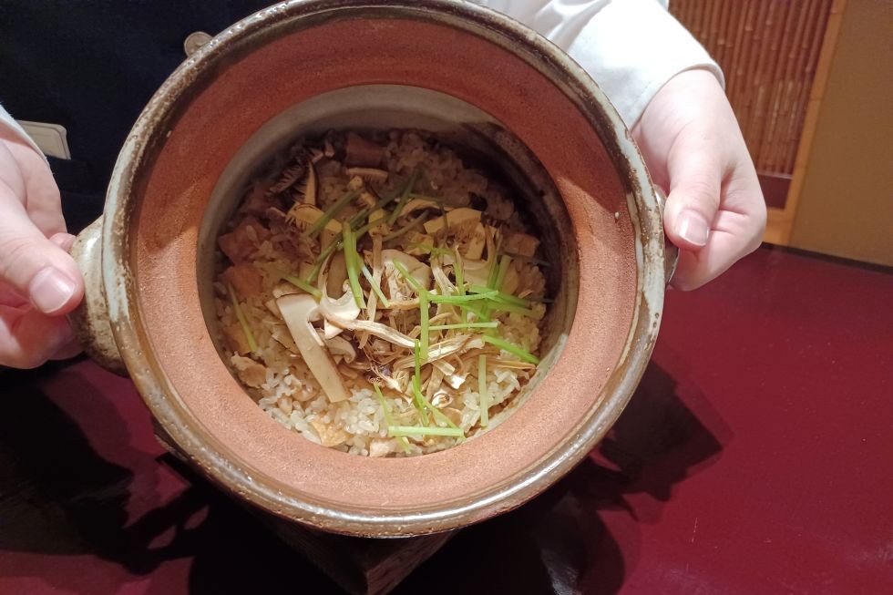赤沢迎賓館_松茸ご飯