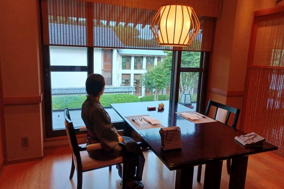 赤沢迎賓館_朝食会場