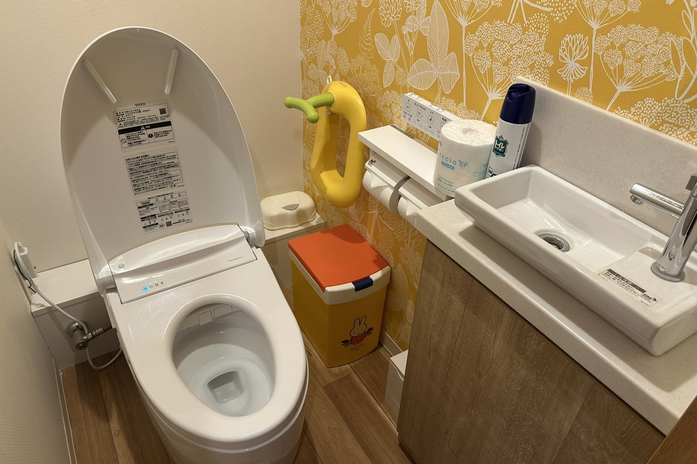 ホテルエピナール那須 メインタワー ベビーデラックス トイレ内 おむつバケツなどが一通り！