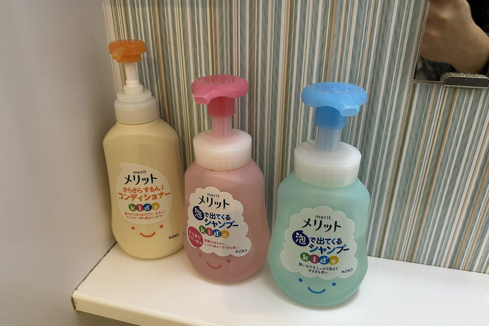 ホテルエピナール那須 メインタワー ベビーデラックス 幼児用のシャンプーなどもあり
