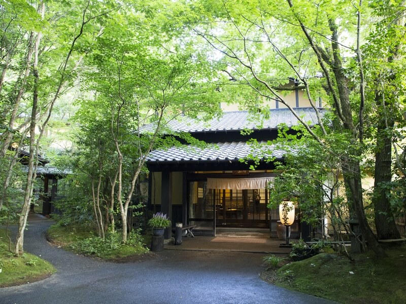 ゆっくりと時間が流れる、緑に包まれた静寂な宿