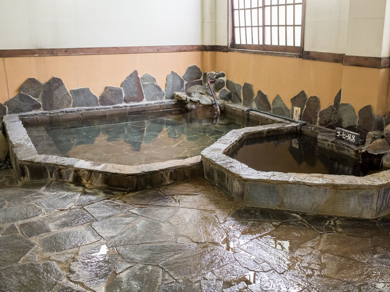 珍しいコーヒー風呂で代謝アップ！