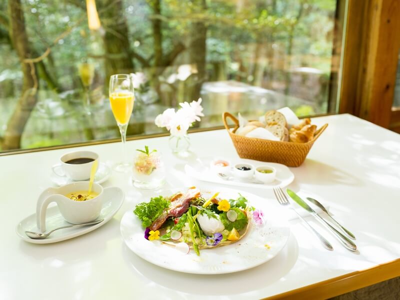 forest inn BORN　朝食