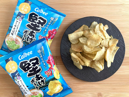 堅あげポテトでーじまーさんアーサそば味2