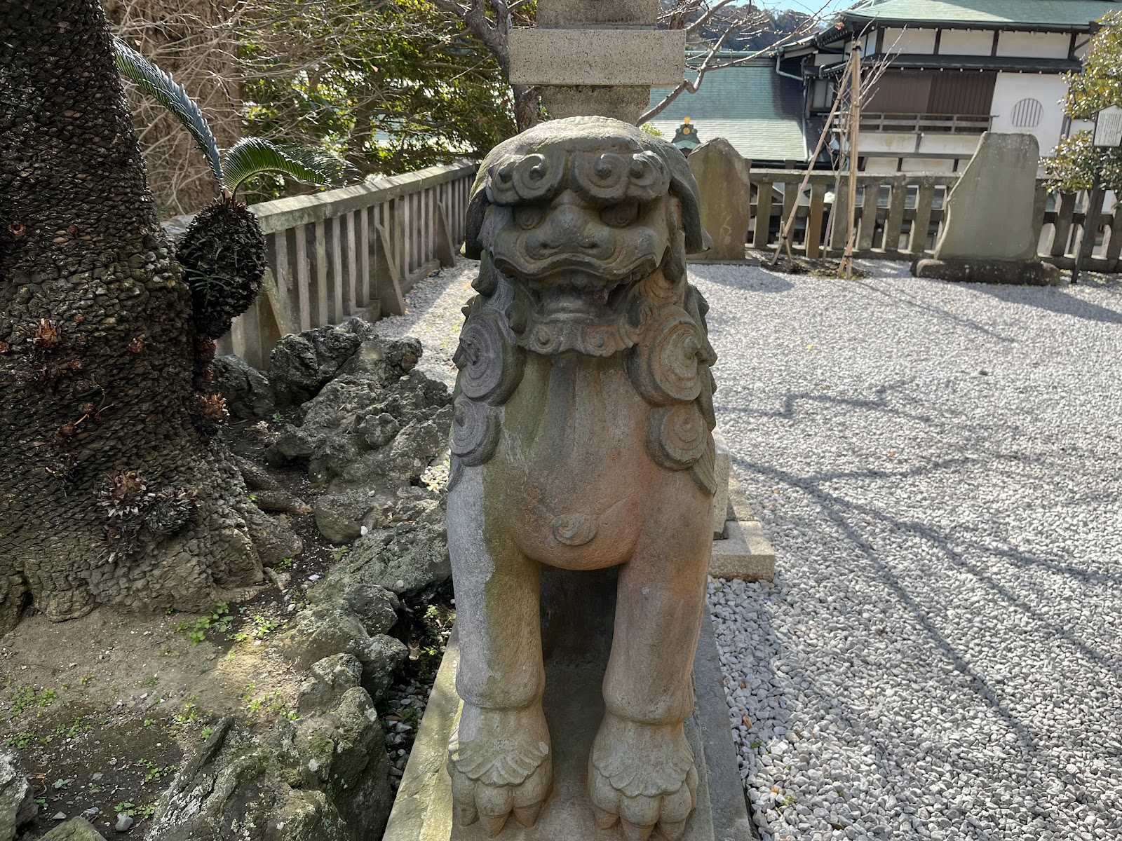 西叶神社狛犬