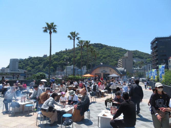 春のあたみビール祭り親水公園