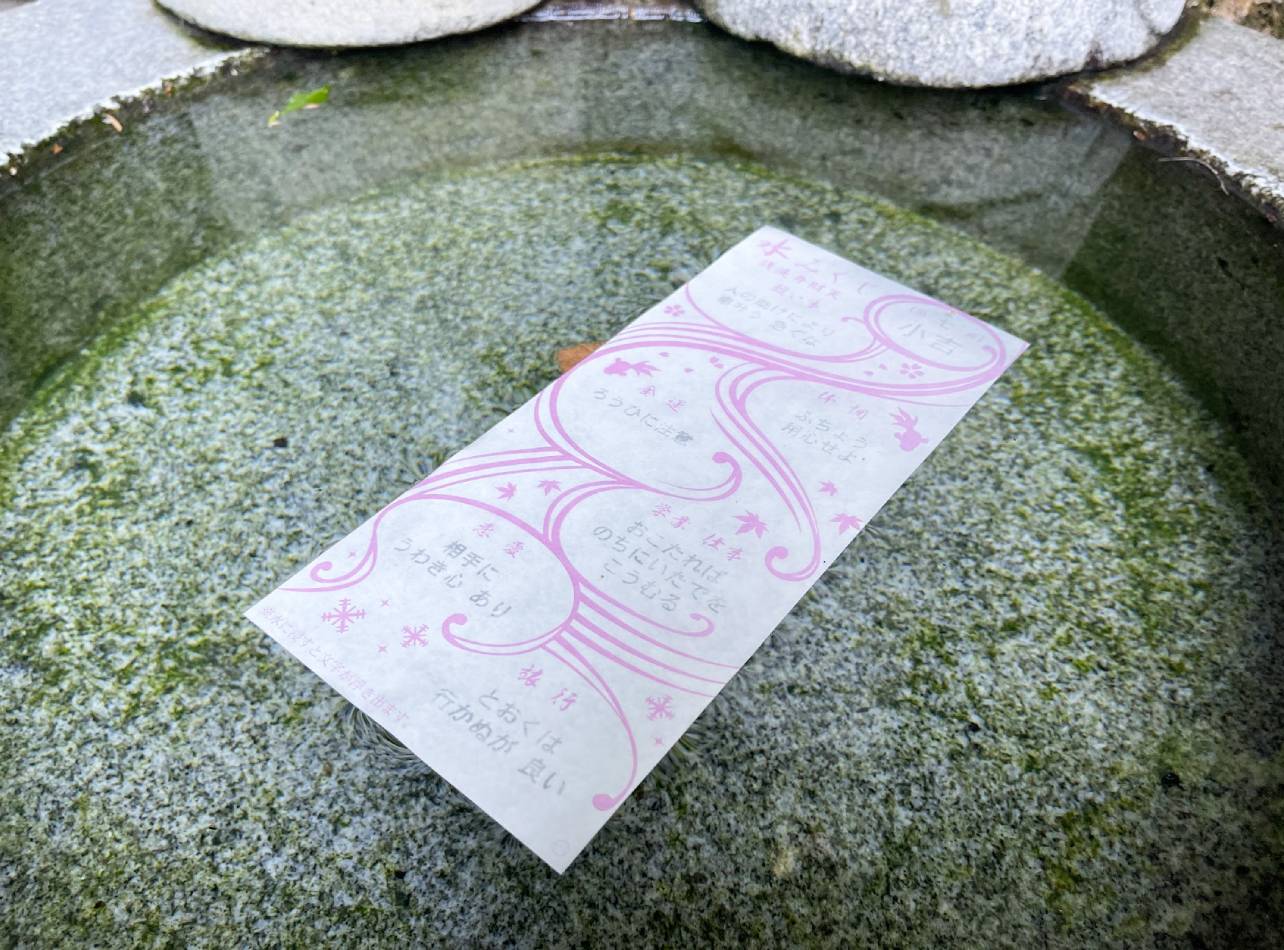 銭洗弁天おみくじ