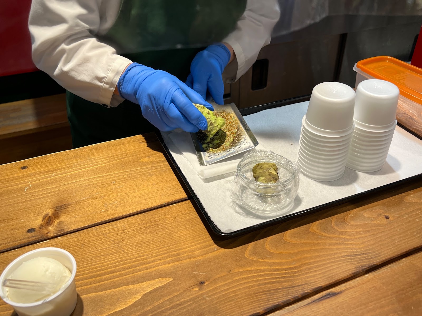 修善寺亀屋生わさびジェラート