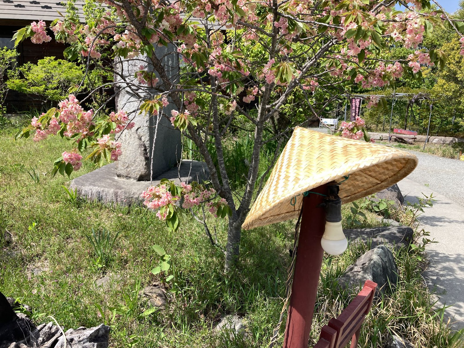 ほったらかし温泉の貸出「菅笠」