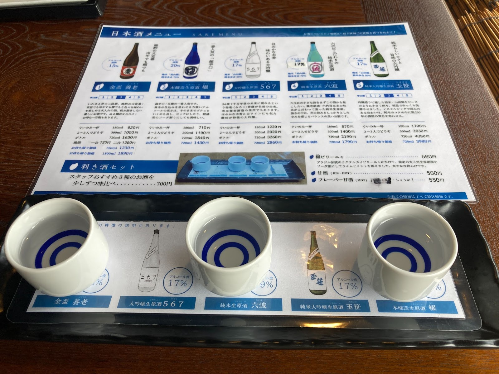 利き酒セット